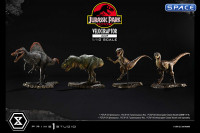 1/10 Scale Velociraptor Jump Prime Collectibles Figures Statue (Jurassic Park)