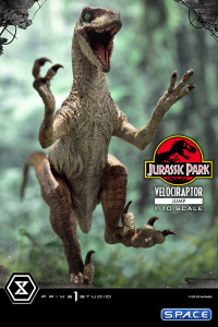 1/10 Scale Velociraptor Jump Prime Collectibles Figures Statue (Jurassic Park)