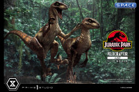 1/10 Scale Velociraptor Jump Prime Collectibles Figures Statue (Jurassic Park)