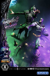 1/4 Scale Batman vs. Batman Who Laughs Ultimate Premium Masterline Statue (Dark Nights: Metal)