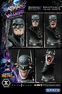 1/4 Scale Batman vs. Batman Who Laughs Deluxe Ultimate Premium Masterline Statue - Bonus Version (Dark Nights: Metal)