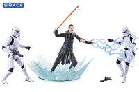 6 Starkiller & Stormtroopers Fantasy Scene from The Force Unleashed (Star Wars - The Black Series)