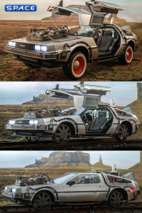 1/6 Scale DeLorean Time Machine MMS738 Movie Masterpiece (Back to the Future 3)