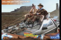 1/6 Scale DeLorean Time Machine MMS738 Movie Masterpiece (Back to the Future 3)