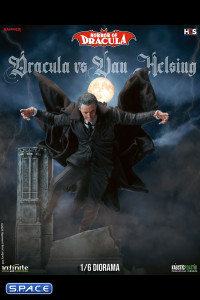 Dracula vs. Van Helsing Diorama (Horror of Dracula)