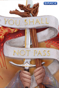 You Shall Not Pass Wall Plaque (Lord of the Rings)