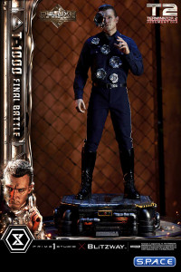 1/3 Scale T-1000 Final Battle Deluxe Museum Masterline Statue - Bonus Version (Terminator 2)