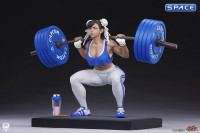 Chun-Li Powerlifting Statue (Street Fighter)