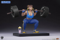 Chun-Li Powerlifting Statue - Alpha Version (Street Fighter)