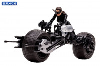 Catwoman & Batpod from Batman: The Dark Knight Gold Label Collection (DC Multiverse)