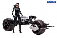 Catwoman & Batpod from Batman: The Dark Knight Gold Label Collection (DC Multiverse)