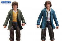 Complete Set of 2: Merry & Pippin LOTR Select Wave 7 (Lord of the Rings)