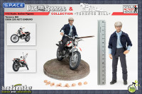 1/12 Scale Terence Hill as Kid on Ossa 250 AE73 Enduro (Watch Out, Were Mad)