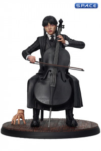 Wednesday with Cello PVC Statue (Wednesday)