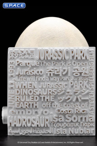 Hadrosaur Egg Hatching Statue (Jurassic Park)