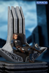 Bo-Katan Kryze on Throne Premier Collection Statue (The Mandalorian)