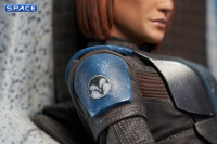 Bo-Katan Kryze on Throne Premier Collection Statue (The Mandalorian)