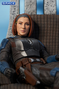 Bo-Katan Kryze on Throne Premier Collection Statue (The Mandalorian)