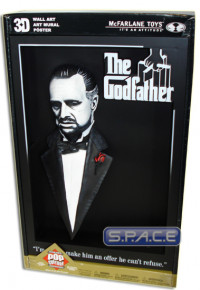 The Godfather 3D Movie Poster