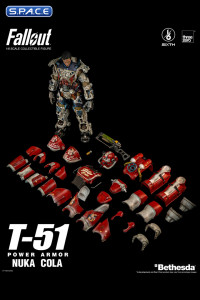 1/6 Scale T-51 Nuka Cola Power Armor (Fallout)