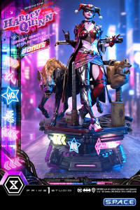 1/4 Scale Cyberpunk Harley Quinn Deluxe Ultimate Premium Masterline Statue - Bonus Version (DC Comics)
