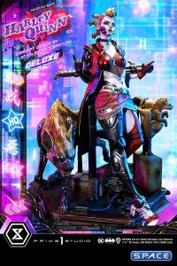 1/4 Scale Cyberpunk Harley Quinn Deluxe Ultimate Premium Masterline Statue - Bonus Version (DC Comics)