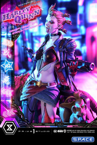 1/4 Scale Cyberpunk Harley Quinn Deluxe Ultimate Premium Masterline Statue - Bonus Version (DC Comics)