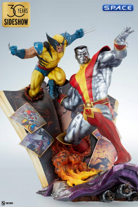 Colossus & Wolverine Fastball Special Statue (Marvel)