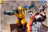 Colossus & Wolverine Fastball Special Statue (Marvel)
