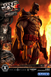 1/4 Scale Flashpoint Batman from Batman: City of Bane Throne Legacy Statue - Bonus Version (DC Comics)