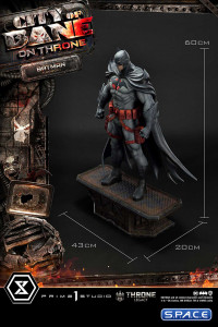 1/4 Scale Flashpoint Batman from Batman: City of Bane Throne Legacy Statue - Bonus Version (DC Comics)