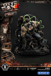 1/4 Scale Bane on Throne from Batman: City of Bane Throne Legacy Statue (DC Comics)