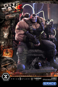 1/4 Scale Bane on Throne from Batman: City of Bane Deluxe Throne Legacy Statue - Bonus Version (DC Comics)