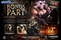 1/4 Scale Bane on Throne from Batman: City of Bane Deluxe Throne Legacy Statue - Bonus Version (DC Comics)