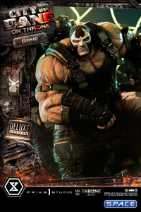 1/4 Scale Bane on Throne from Batman: City of Bane Deluxe Throne Legacy Statue - Bonus Version (DC Comics)