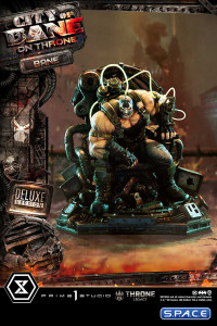 1/4 Scale Bane on Throne from Batman: City of Bane Deluxe Throne Legacy Statue - Bonus Version (DC Comics)