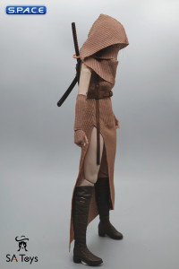 1/6 Scale Post Apocalyptic Assassin Clothing Set (brown)