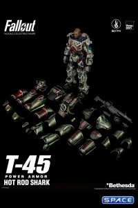 1/6 Scale T-45 Hot Rod Shark Power Armor (Fallout)