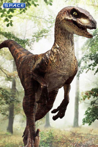 1/10 Scale Velociraptor Prime Collectible Figures Statue - open Mouth Version (Jurassic Park)