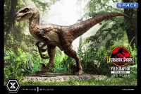 1/10 Scale Velociraptor Prime Collectible Figures Statue - open Mouth Version (Jurassic Park)