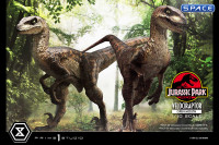 1/10 Scale Velociraptor Prime Collectible Figures Statue - open Mouth Version (Jurassic Park)