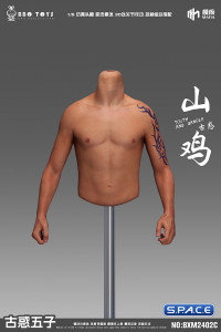 1/6 Scale seamless upper Body for Asian Gangster Version 2