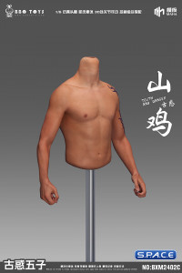 1/6 Scale seamless upper Body for Asian Gangster Version 2