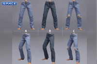 1/6 Scale Jeans of an Asian Gangster Version A