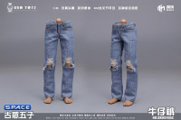 1/6 Scale Jeans of an Asian Gangster Version C