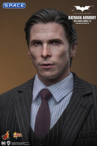 1/6 Scale Batman Armory with Bruce Wayne 2.0 Movie Masterpiece MMS750 (Batman - The Dark Knight)