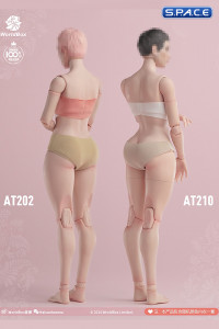 1/6 Scale female Body AT210A (pale)