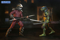 Rooftop Battle Leonardo vs. Shredder 2-Pack (Teenage Mutant Ninja Turtles)