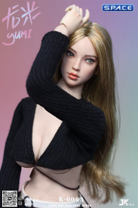 1/6 Scale Yumi Head Sculpt (blonde hair)