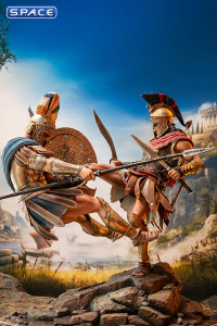Alexios Spartan Kick Diorama (Assassins Creed Odyssey)